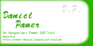 daniel pamer business card